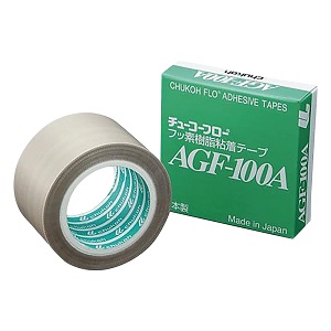 Băng keo chịu nhiệt PTFE Chukoh AGF-100A 0.13mmx50mmx10m